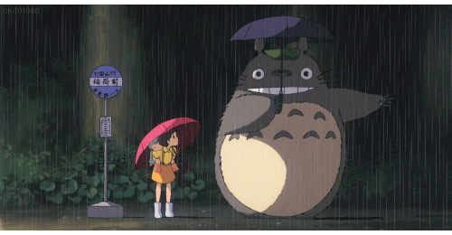 oh-totoro:  It seems ridiculous to remake and repost a gif that has 180,000 notes in the original post, but I just wanted to make an updated and improved version that makes the most of the new 2Mb gif limit. 
