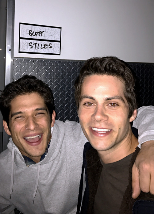 dylanobrien:tylerposey58: I always thought the show should be called “Scott and Stiles”.