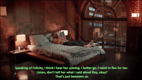 bigdeesmallworld:  gifset: Selections from Oliver Queen’s Diary 