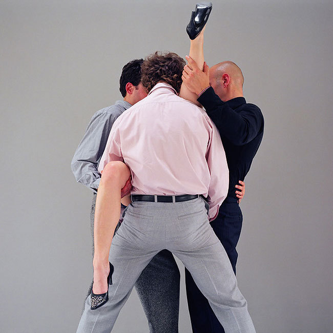 thegreatinthesmall:    Édouard Levé’s 2002 photo series Pornographie  