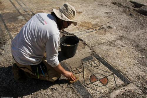 irisharchaeology:French archaeologists working in the town of Uzes in southern France have uncovered