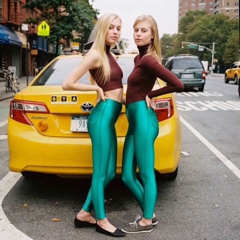 americanapparel:  Emilia and Amanda in the porn pictures