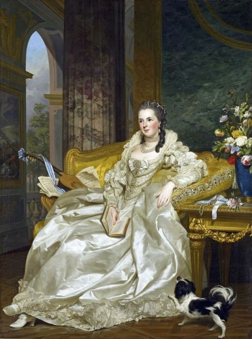le-rococo-en-versailles: The Countess of Egmont Pignatelli. Alexander Roslin. 1763