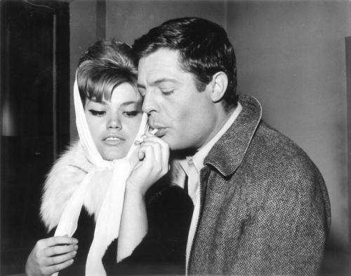 Cristina Gaiani and Marcello Mastroianni in “L’Assassino” (1961)