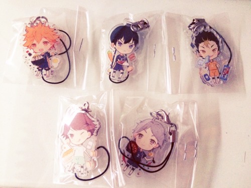 Almost forgot but I HAVE THESE HAIKYUU BOYS FOR SALE! today and tomorrow at afaid @ c65 winter canne