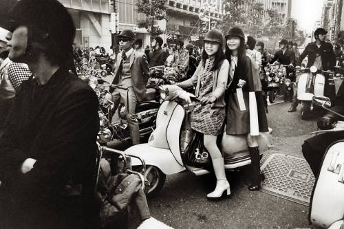themidnightswinginsupply: Japanese Mods, 1960s. 