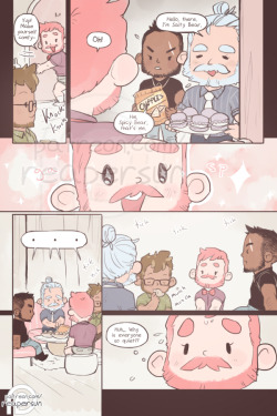 sweetbearcomic: Support Sweet Bear on Patreon -&gt; patreon.com/reapersun ~Read from beginning~ &lt;-Page 04 - Page 05 - Page 06-&gt; I’m gonna be AFK on Friday, which is when I normally post these, so I wanted to post it up early :)) Enjoy~~ 