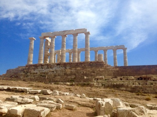 marvilleous:Poseidon temple, Sounio, Greece