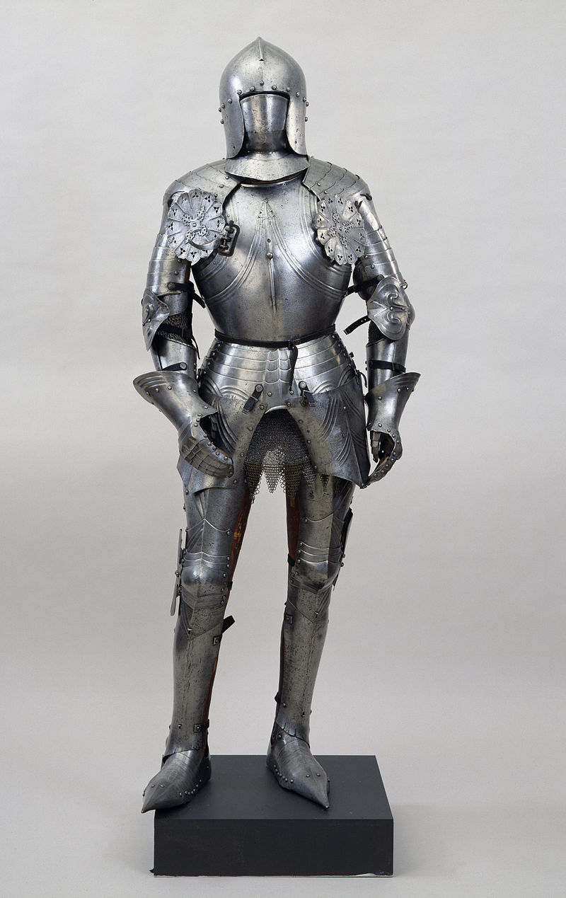 coolartefact:  A full suit of Italian plate armor (circa 1450), Walters Art Museum