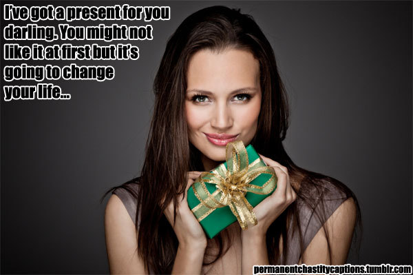 Permanent Chastity Captions