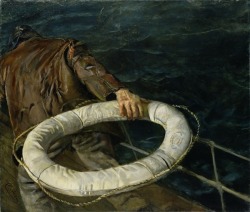 Christian Krohg  “Man Overboard”, 1906