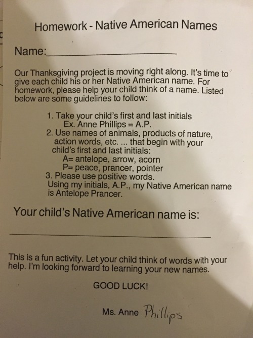 illusoryacid:  phoenix-falls:  deafonyourleft:  iamchamberly:  My fucking head is going to explode. “Native American” names? Why don’t you just label the entire month of November as “promote racial stereotypes and underlying mysticism”