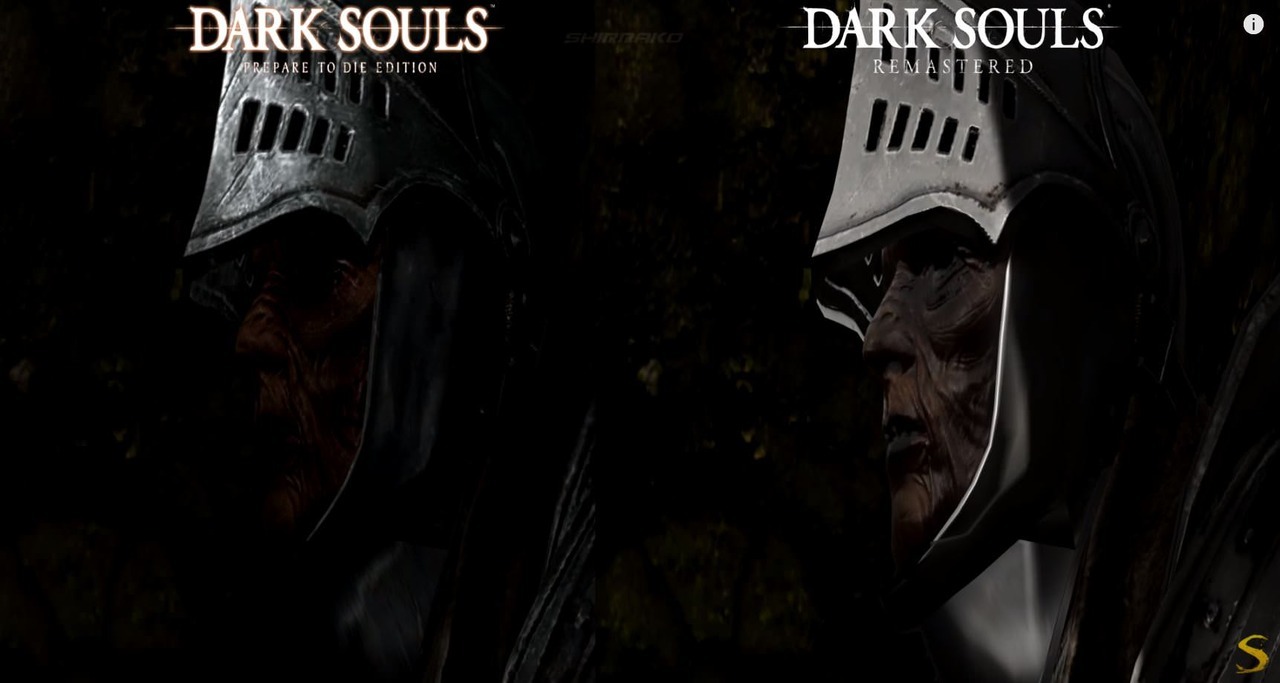 Ok guys lets remaster Dark Souls 1. Make the armor as polished as possible and get