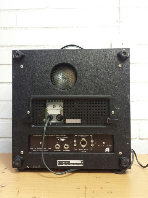 Akai 1710L Reel-To-Reel Tape Recorder, 1968