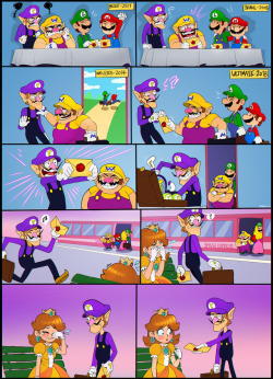 therealshadman:  The True reason why Waluigi isn’t in Smash.-My Twitter-  WHY IS THIS WHOLESOME?!