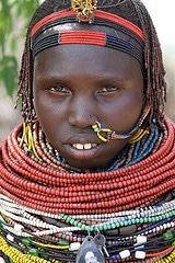 pakeeztani:  omggurneet:  ourafrica:  Also, nose chains are not exclusive to Indians only.  Above photo of Nyangatom woman of Ethiopia wearing a nose chain. (@GodGazi, thank you for helping make this point clear also via Twitter)  ???? But that woman