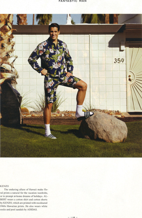 Fantastic Man June 2012, Vacation, Palm Springs.Photography: Daniel Riera, styling:Jodie Barnes, cas