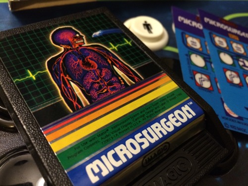 MICROSURGEONIntellivision 1982I’ve wanted this one for so long, and today I found it! Complete