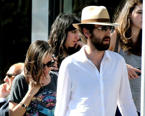 cylee77:Thomas Bangalter & Élodie Bouchez in Cannes