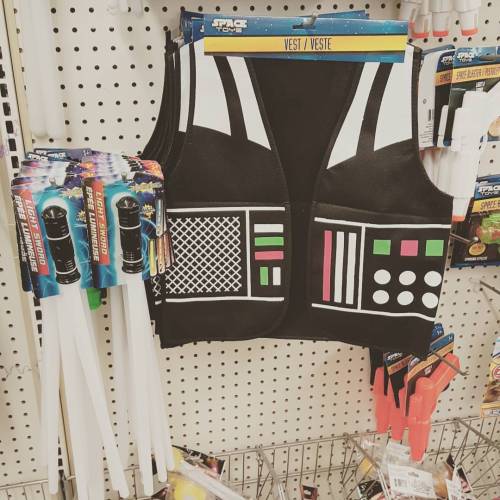 I think I found my #starwars #cosplay at the dollar store. Totally legit #darthvader !