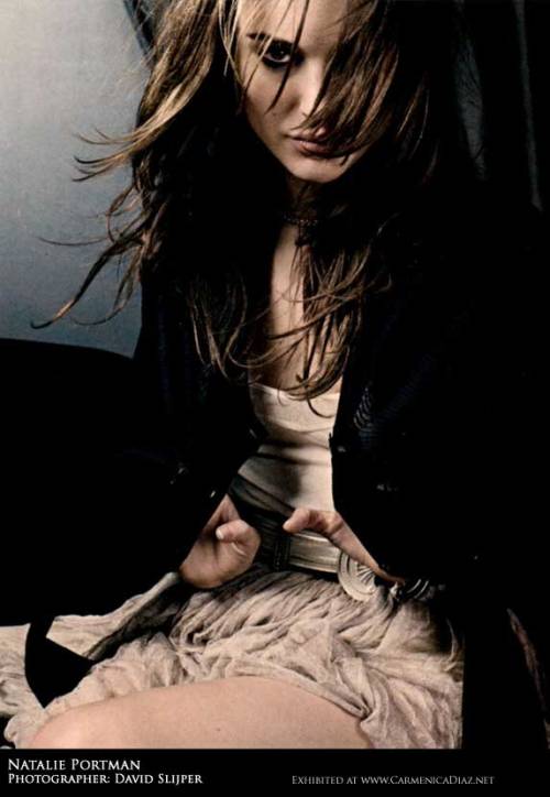 carmenicadiaz: Natalie Portman photographed by David Slijper for Elle UK, Feb 2010.