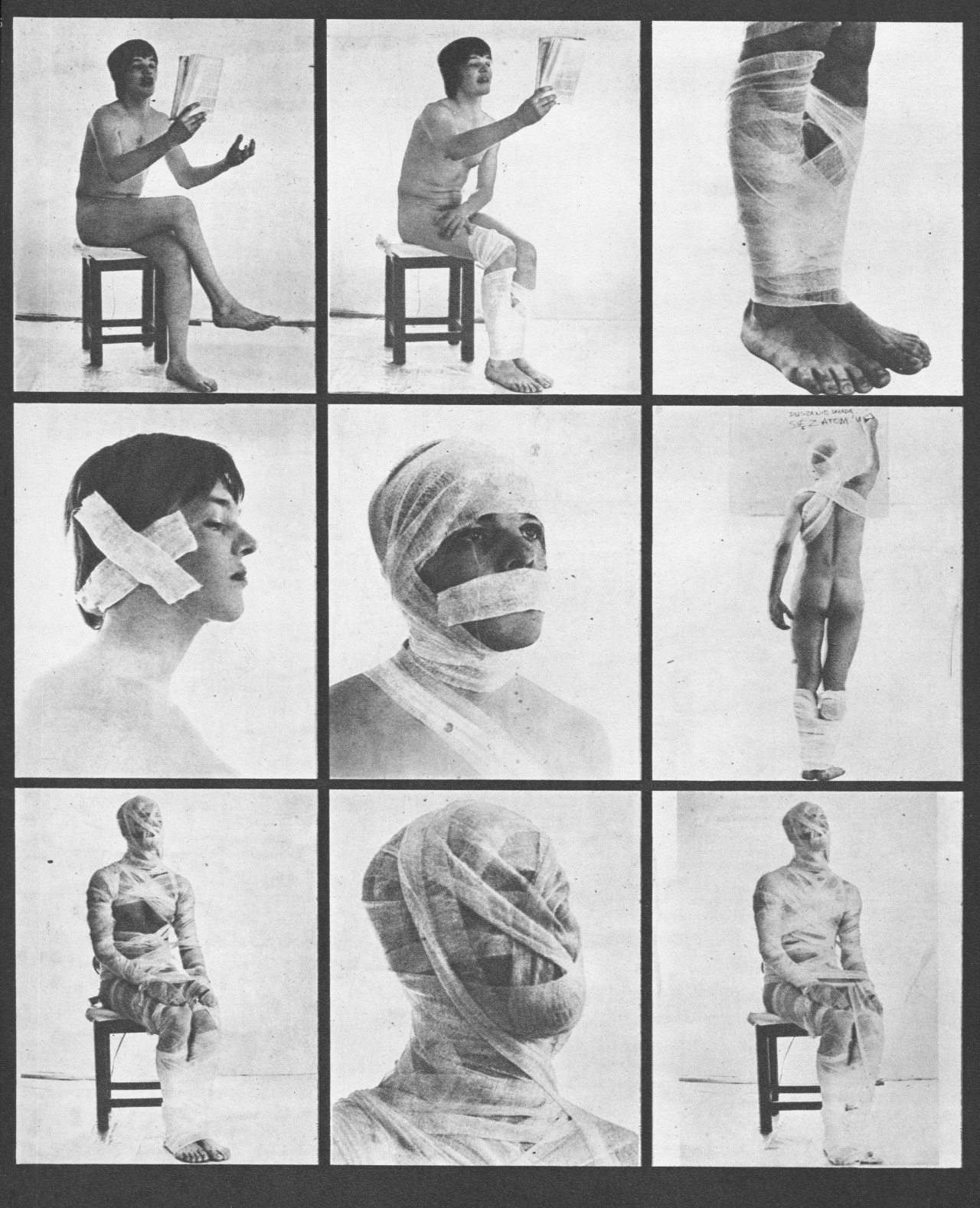 sans-sept:  Tadeusz Kantor - happening-activity, Bled, 1969