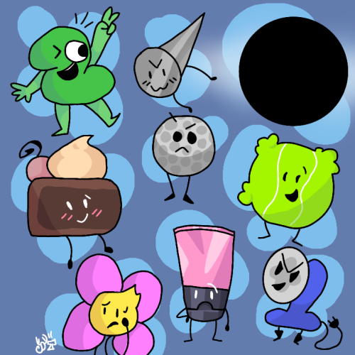 My Favorite BFDI And TPOT Characters!