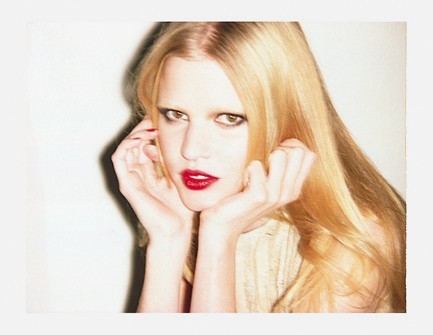 chanelresort:Lara Stone by Ezra Petronio for Self Service #30, S/S 2009
