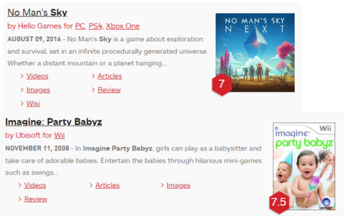 Is it Better than Imagine: Party Babyz?: No Man’s SkyIGN rating for No Man’s Sky: 7.0IGN