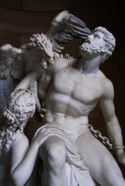 c0ssette:Reinhold Begas (German, 1831-1911), Prometheus.