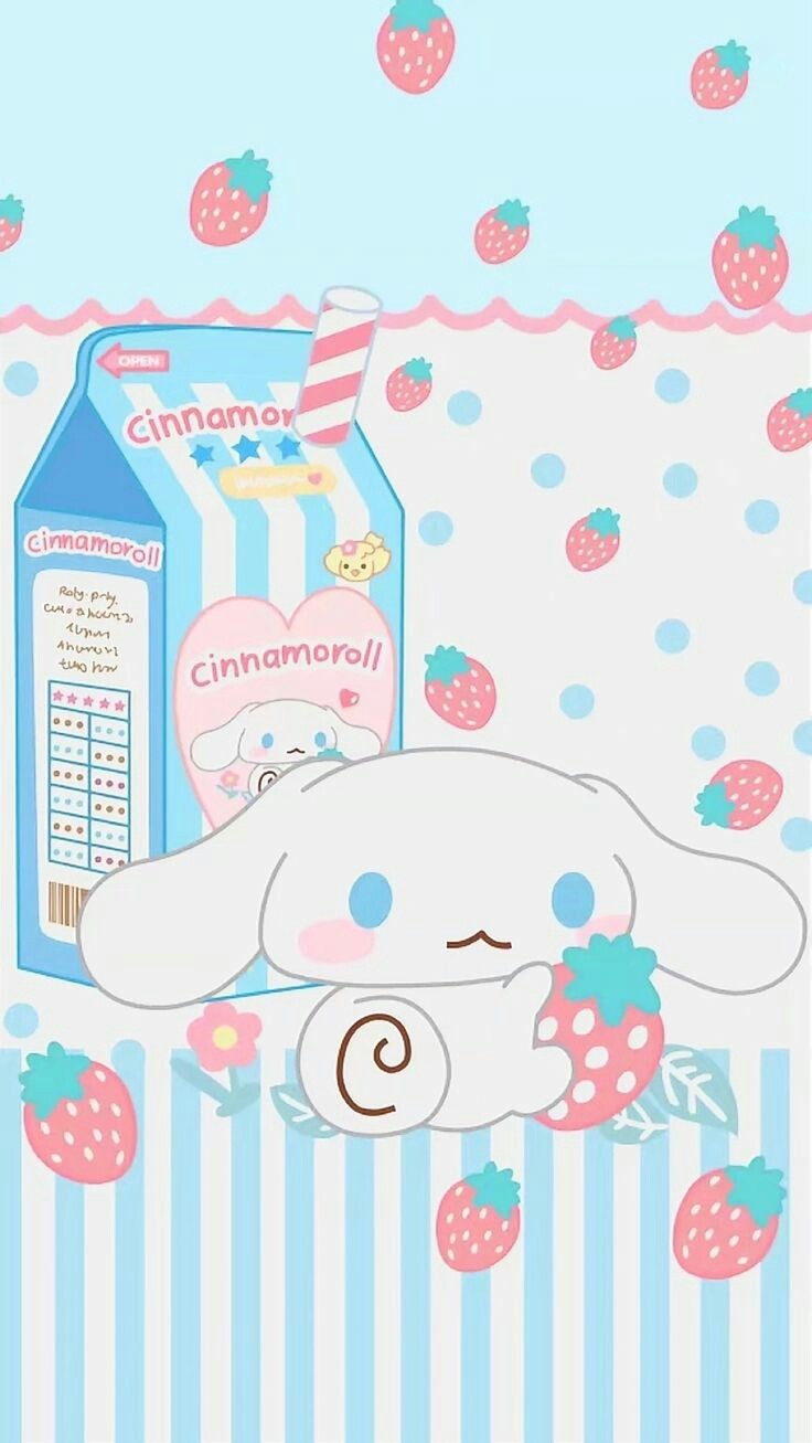 Download Cinnamoroll Pastel Glittery Stars Wallpaper  Wallpaperscom