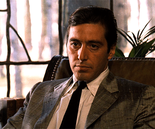 Al pacino the godfather 1970s GIF  Find on GIFER