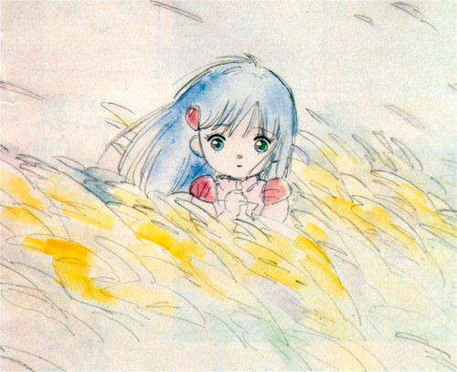 animarchive:Animage (10/1989) - “Aoi Tori Kitaru” original anime project by Takayuki Got