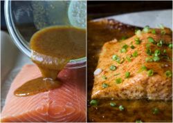 foodffs:  Dijon Maple Glazed Salmon Really