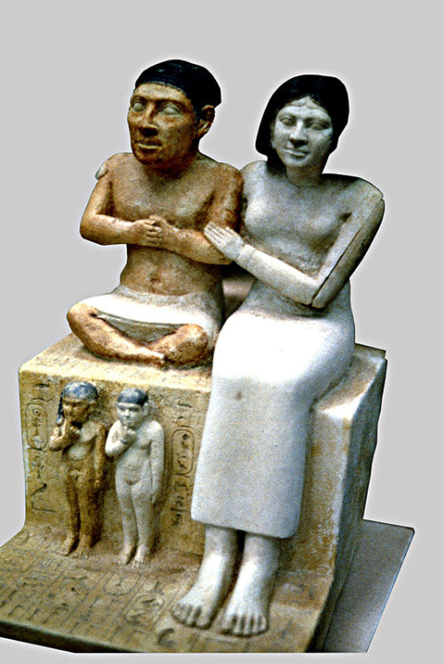 Statue of Seneb and His FamilySeneb was an Egyptian dwarf who was the chief of all the palace dwarfs
