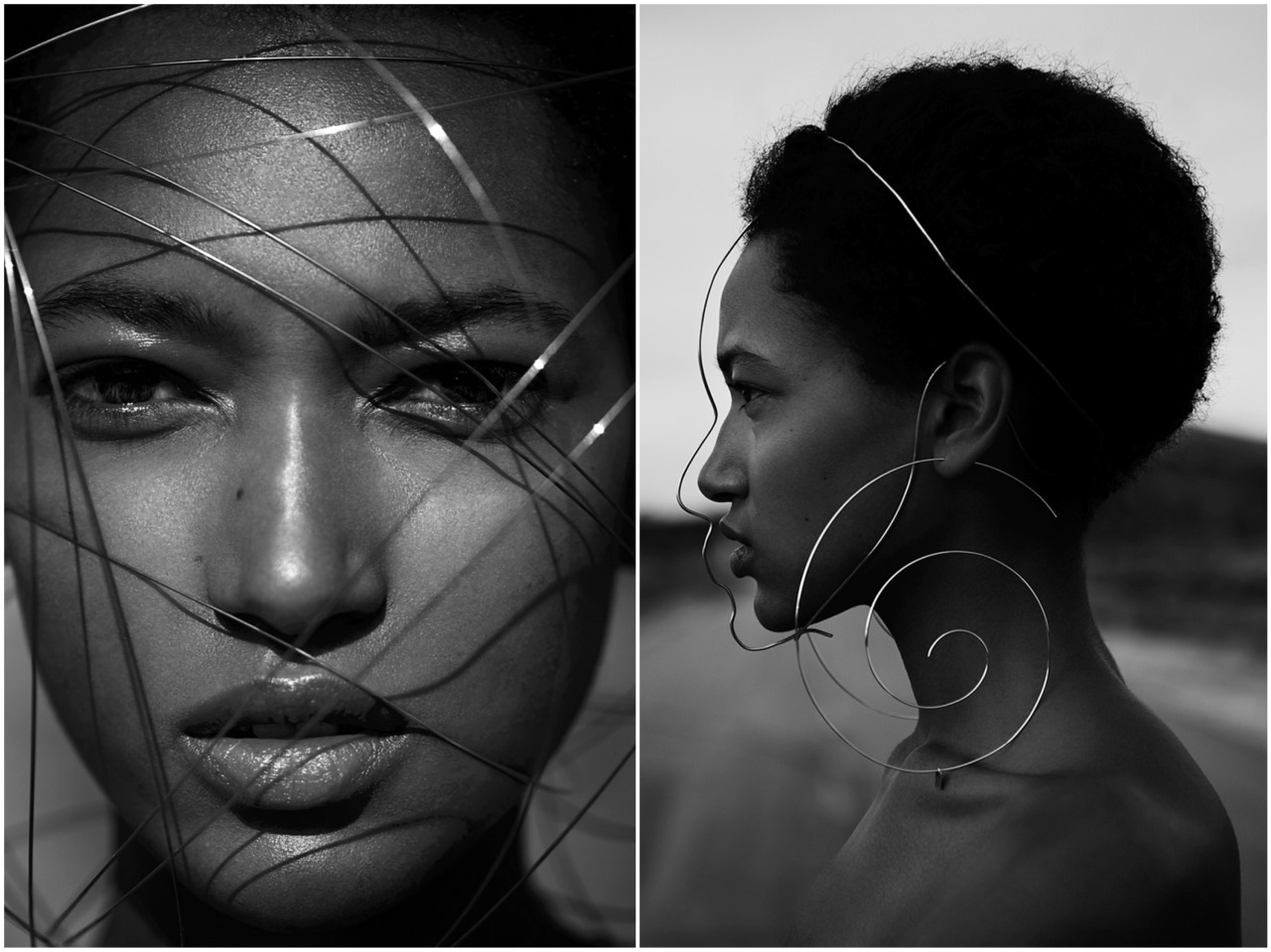 senyahearts:  Nur Hellmann by Jan Welter in “Culture Clash” for Harper’s Bazaar