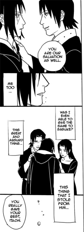 itachi-anon: honey-vanilla:   I will always love you by みつたろ   Raw posted here by annabella-bal