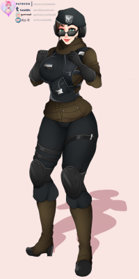 Finished Zofia Patreon Girl From Rainbow Six Siege   (•⊙Ω⊙•)  All Versions