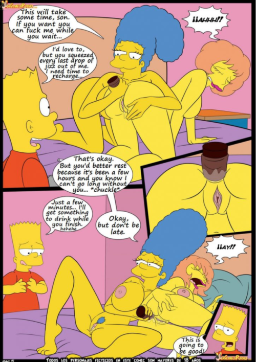 Porn kaneki-art:  Simpsons doujinshi, Old habits photos