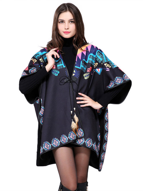 lovelyanifashion:Tassel Shawl Cloak For Women001    002    003004    005    006007    008    009Disc