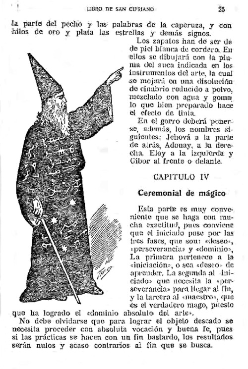 starrywisdomsect:Various pages and illustrations from a 1905 Spanish edition of the Book of Saint Cy