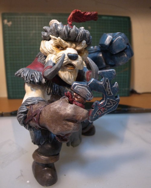Tusk Sculpture from DotA 2 by rytdog