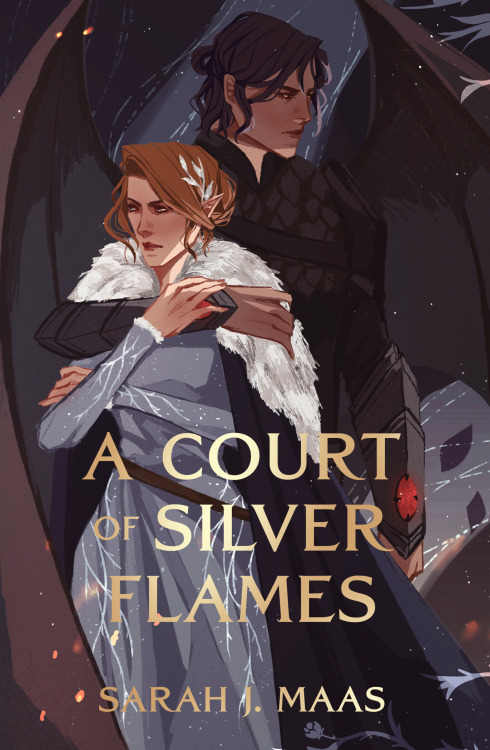 ✨A Court of Silver Flames Dust Jacket✨Happy ACOSF release day! I’m so happy to finally reveal my dus