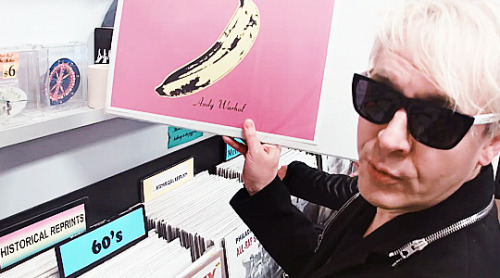 nick rhodes at amoeba music (x)