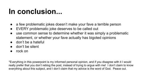chubdean:i felt like a thing needed to be said, so i made a powerpoint idk