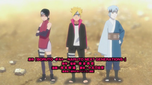 Boruto: Naruto Next Generations / OPENING 3 (scenarios)