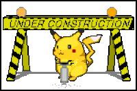 Pikachu operating a jackhammer