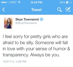 skyetownsend:  Please don’t underestimate