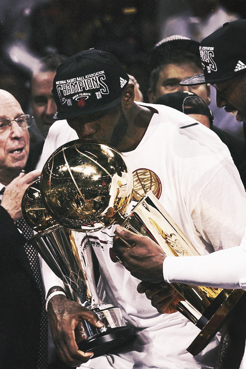-heat:  Back to back MVP, Champion, and Finals MVP: LeBron James.  