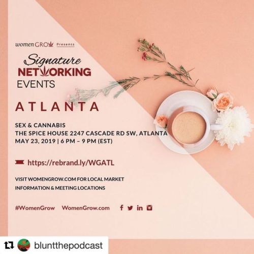 For my Cannabis and S.E.X. Lovers in ATL! Check out this dope event! #Repost @bluntthepodcast ・・・ We